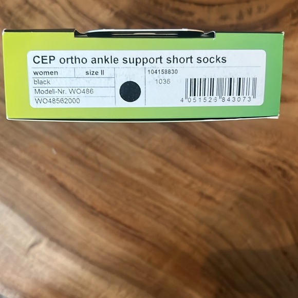 CEP ortho ankle support short socks size 2 - Picture 3 of 4
